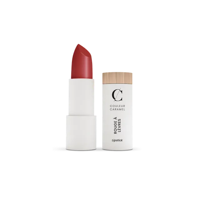 couleur-caramel-rouge-l-vres-mat-certifi-bio-rouge-sombre-rouge-groseille-ou-ros image 1