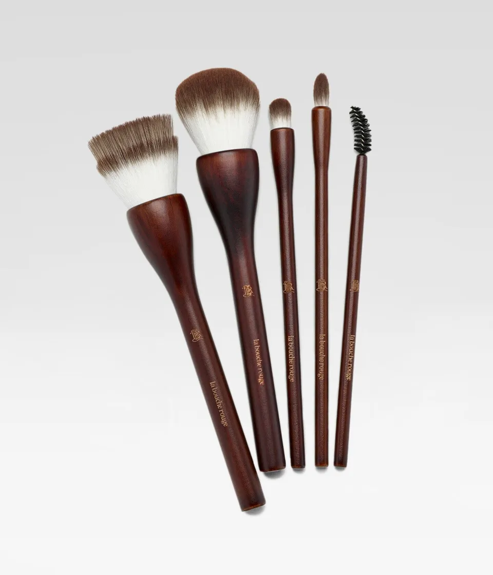 la-bouche-rouge-paris-la-collection-premium-de-pinceaux-set-5-pinceaux-complet image 1