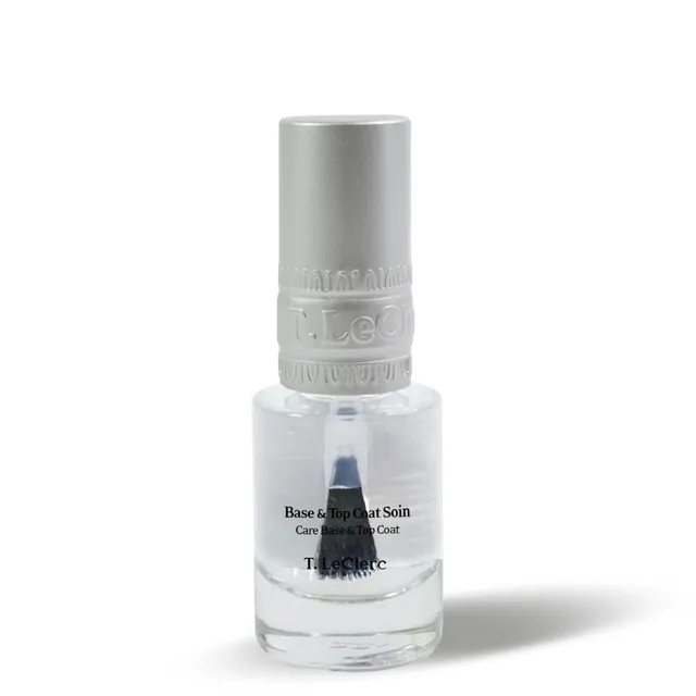 t-leclerc-base-top-coat-transparent-vernis-2-en-1 image 1