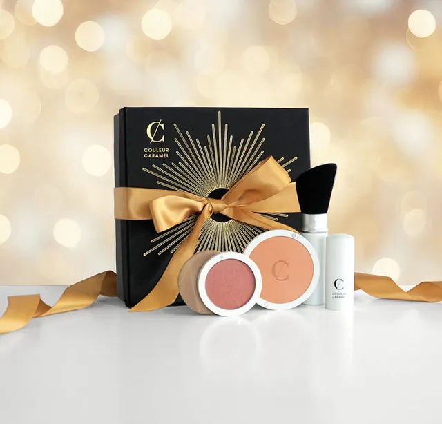 couleur-caramel-coffret-teint-poudre-min-rale-hd-blush-n-53-pinceau-r-tractable image 1