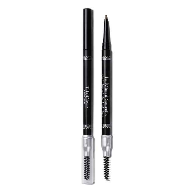 t-leclerc-crayon-mine-sourcils-pr-cision-crayon-r-tractable-double-embout-mine-e image 1