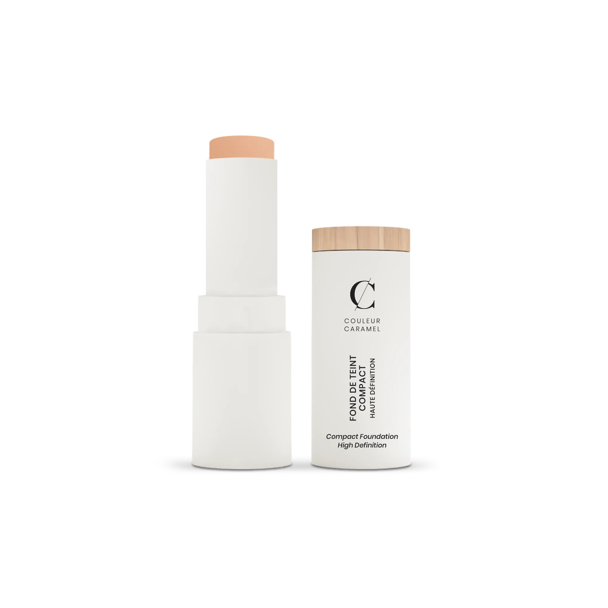 couleur-caramel-fond-de-teint-compact-haute-d-finition-beige-couvrance-modulable image 1