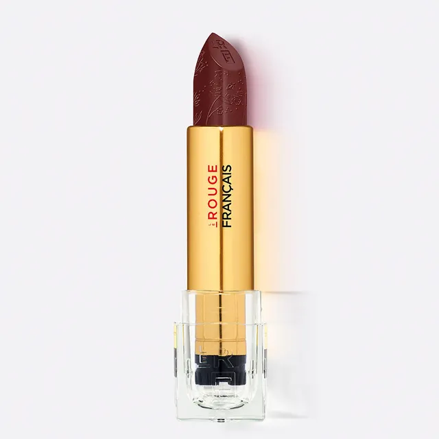 le-rouge-fran-ais-020-brun-hanahasu-rouge-l-vres-brun-profond-vegan-au-lotus image 1