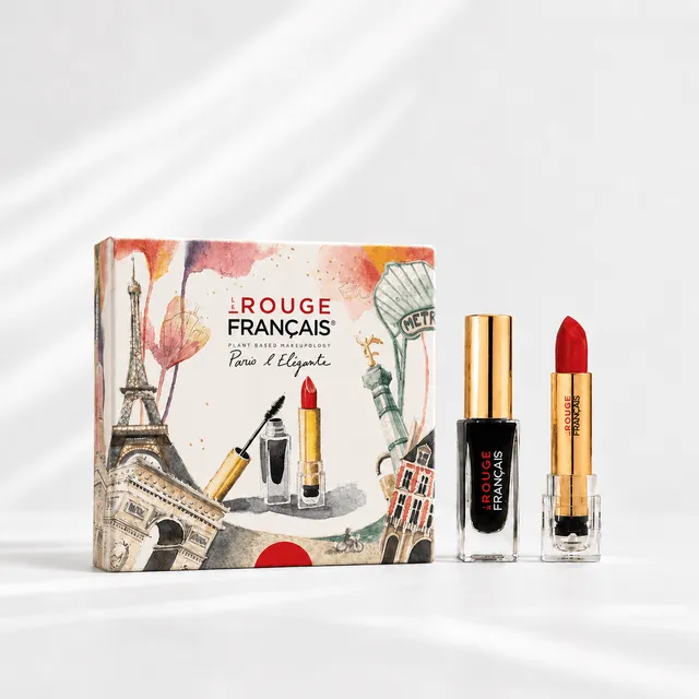 le-rouge-fran-ais-paris-l-l-gante-coffret-mascara-410-noir-cassiop-e-et-rouge-l- image 1