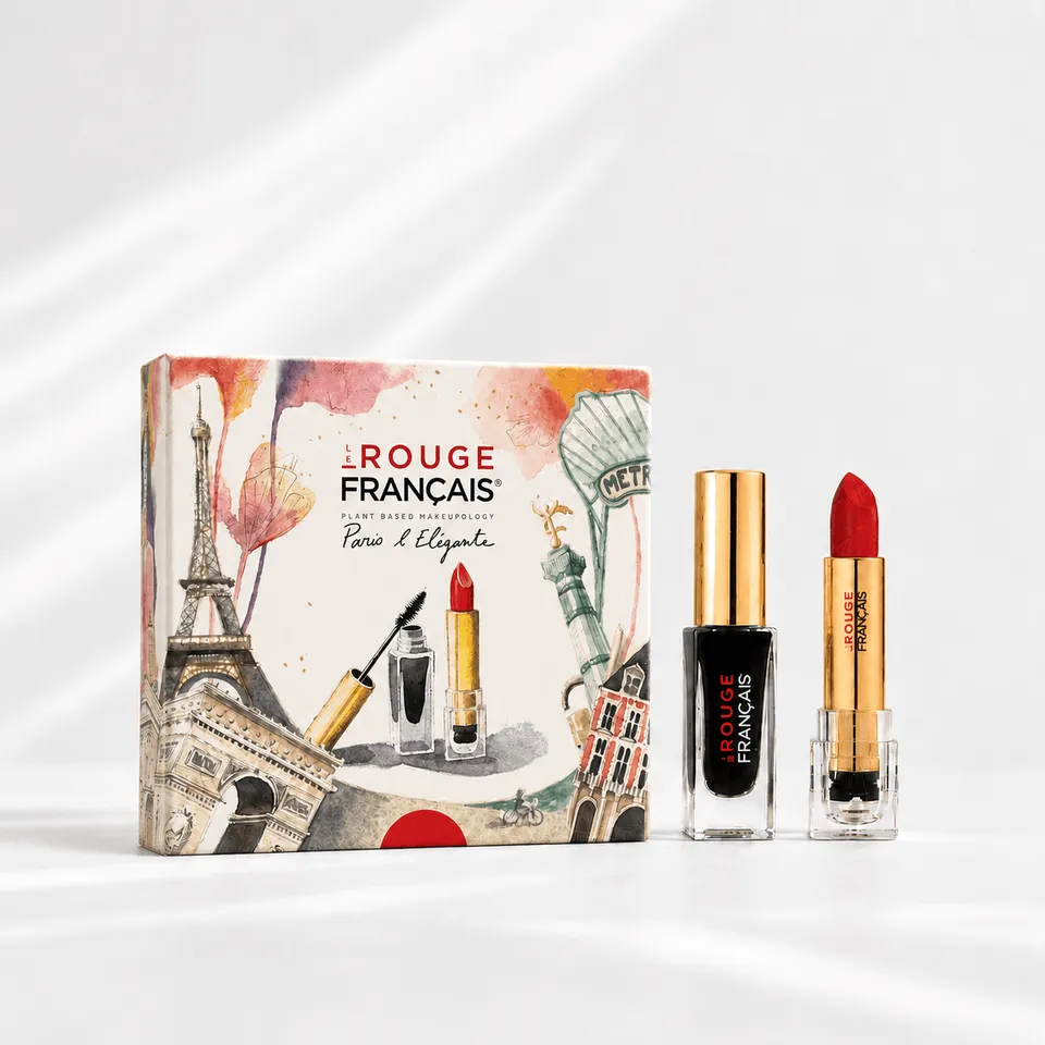 le-rouge-fran-ais-paris-l-l-gante-coffret-mascara-410-noir-cassiop-e-et-rouge-l- image 1