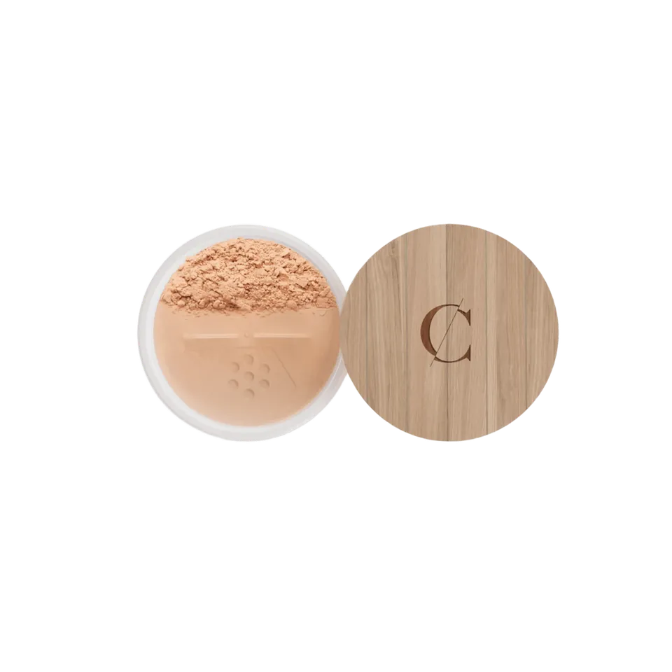couleur-caramel-fond-de-teint-bio-min-ral-teint-poudre-soyeuse-vegan-4-teintes image 1