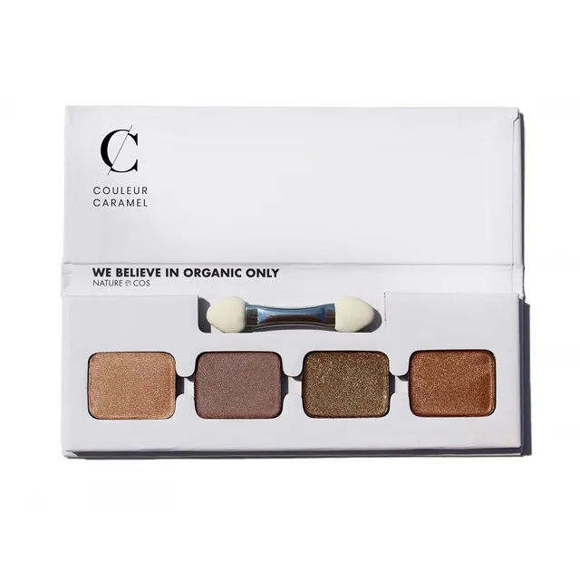 couleur-caramel-golden-hour-n-43-palette-regard-4-ombres-paupi-res image 1