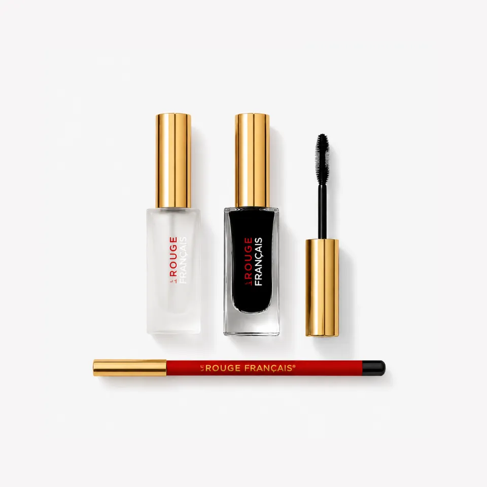 le-rouge-fran-ais-trio-regard-parfait-crayon-primer-mascara-noir image 1