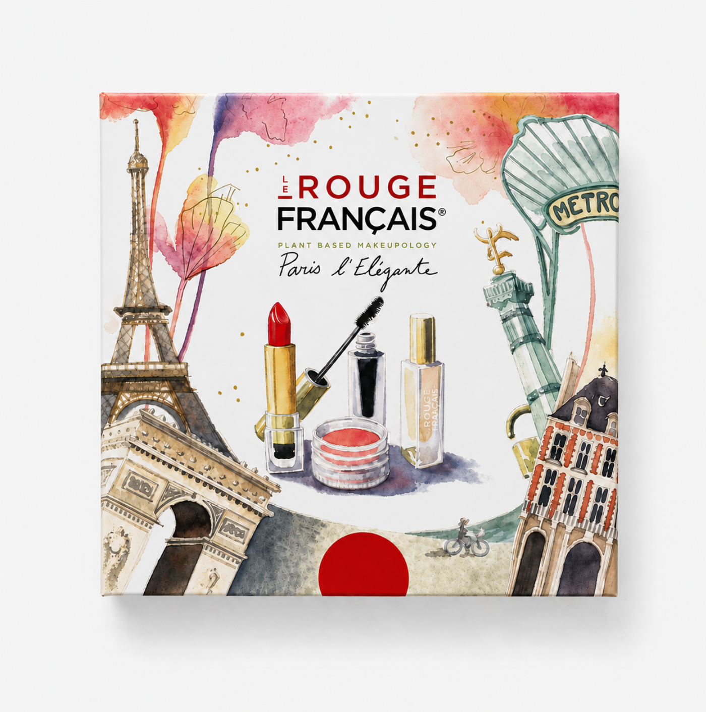 le-rouge-fran-ais-paris-l-l-gante-grand-format-coffret-maquillage-mascara-rouge- image 2