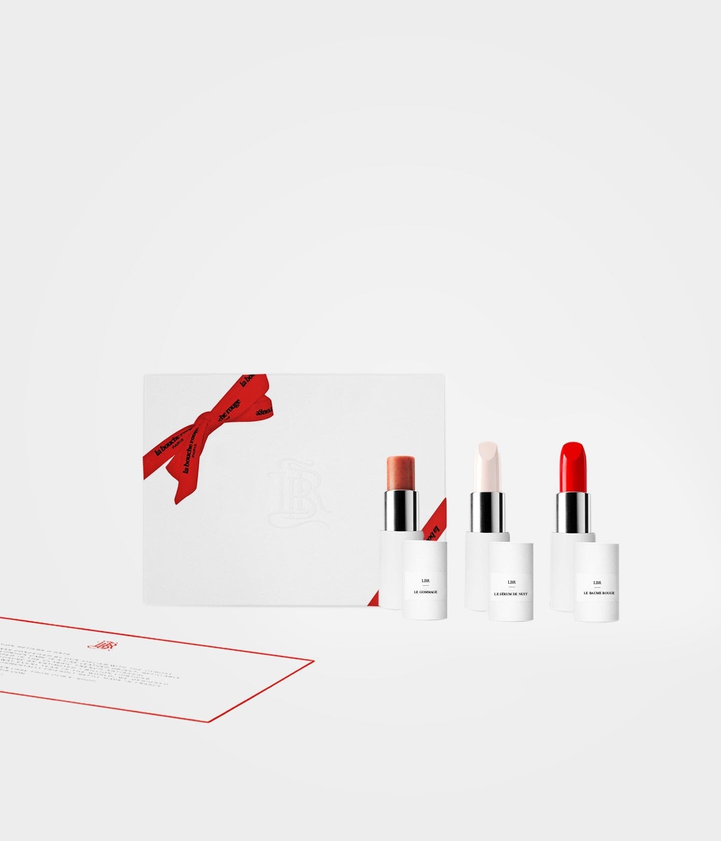 la-bouche-rouge-paris-le-coffret-soin-des-l-vres-gommage-s-rum-baume-rouge image 1