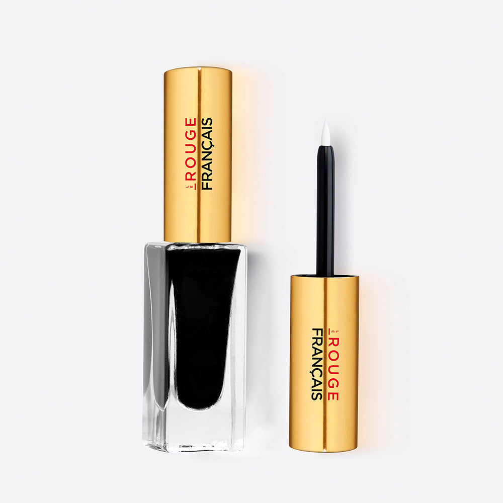 le-rouge-fran-ais-510-noir-c-ph-e-eyeliner-noir-scintillant-v-g-tal image 2