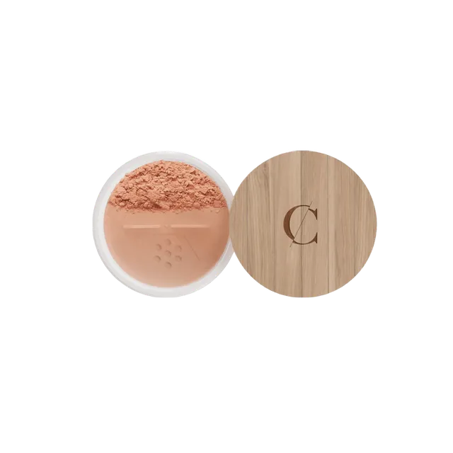 couleur-caramel-fond-de-teint-bio-min-ral-poudre-huile-d-abricot-bio image 1