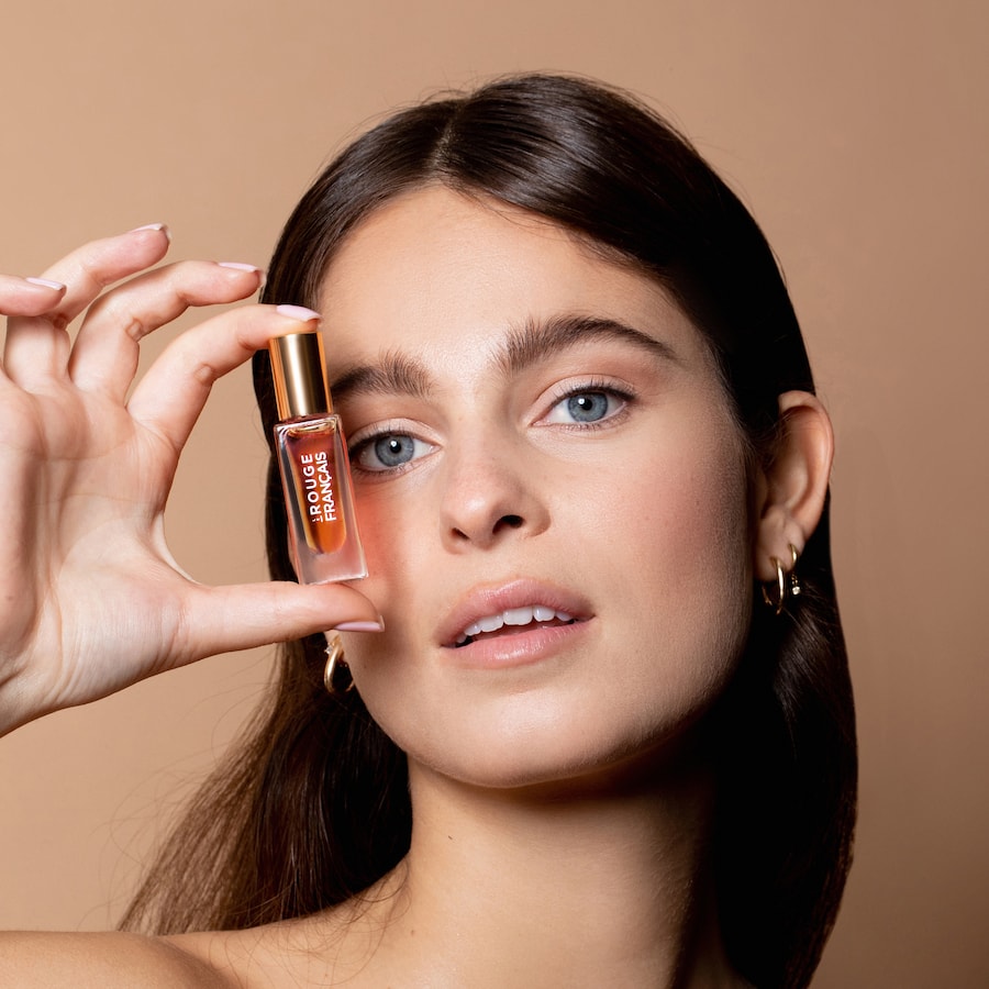 le-rouge-fran-ais-613-orange-pers-phone-huile-l-vres-bio-vegan image 2
