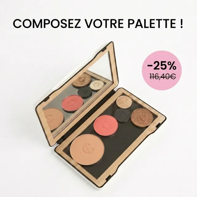 couleur-caramel-la-palette-des-pros-rechargeable-composer-6-recharges-incluses image 1