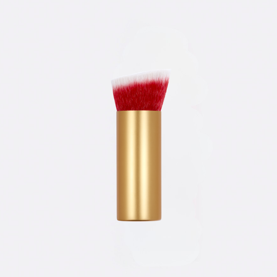 le-rouge-fran-ais-mini-kabuki-pinceau-kabuki-dense-et-ultra-doux-pour-blush-cr-m image 1